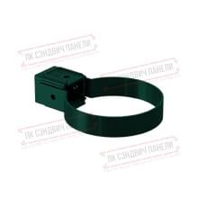 Хомут трубы Kliker ПВХ Premium зелёный инд.упак. RAL 6005