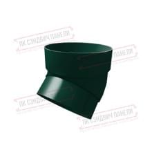 Колено трубы 45 град. ПВХ зелёный RAL 6005