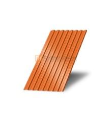 Профнастил СС10 окрашенный с нестандартной шириной 0,8 м толщина 0,6