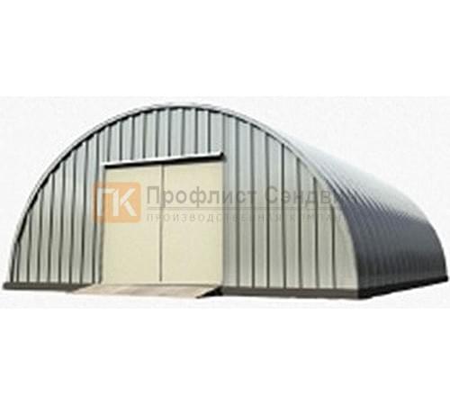 Сборно разборный ангар модель S 10.6x5.0, 4.2x4.2, 2.0