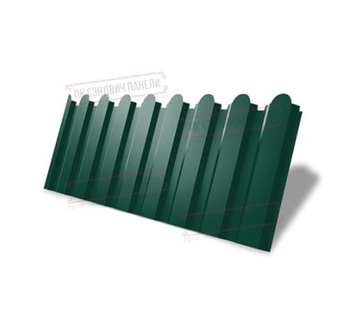 Профнастил фигурный С20 - 0,45 Окрас - А, Drap RAL 6005. Профнастил фигурный С20 - 0,45 Окрас - А, Drap RAL 6005.