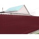 Профнастил фигурный C8 - 0,45 Drap RAL 3005 красное вино.