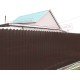 Профнастил фигурный C8 - 0,4 ПЭ c пленкой RAL 8017 шоколад.