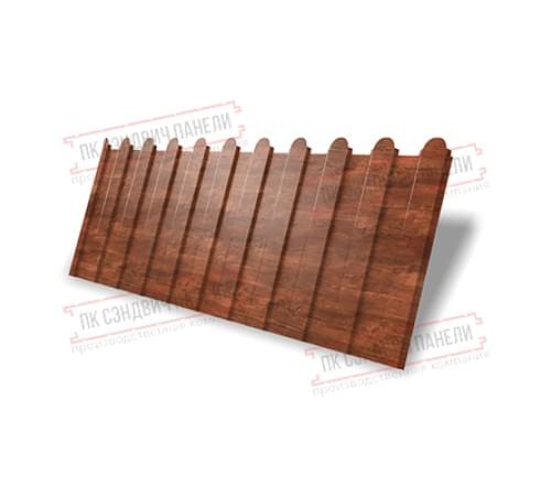 Профнастил фигурный C8 - 0,45 Print Elite Cherry Wood. Профнастил фигурный C8 - 0,45 Print Elite Cherry Wood.
