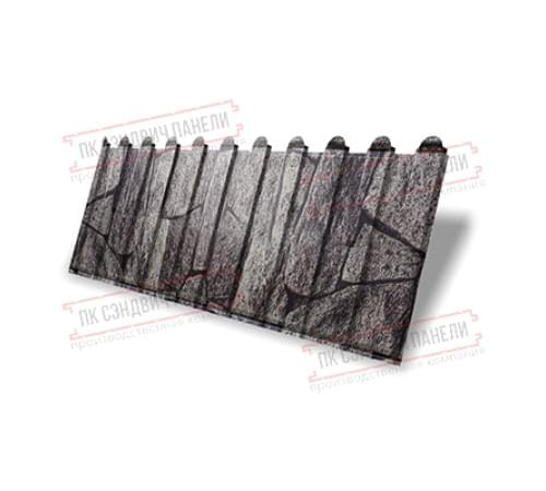 Профнастил фигурный C8 - 0,45 Print Elite King Stone.