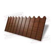Профнастил фигурный C8 - 0,45 Print Premium Rowan.