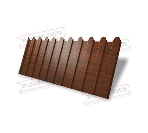 Профнастил фигурный C8 - 0,45 Print Elite Rowan. Профнастил фигурный C8 - 0,45 Print Elite Rowan.