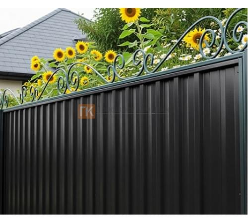 Профнастил С15 окрашенный с нестандартной шириной 0,6 м толщина 0,35