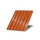 Профнастил С15 окрашенный с нестандартной шириной 1 м толщина 0,45