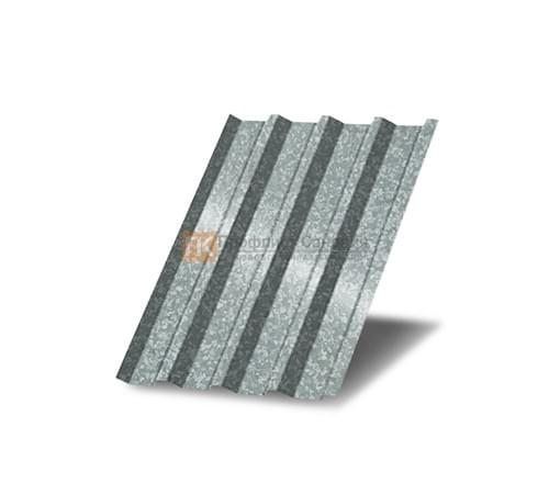 Профнастил С44 оцинкованный с нестандартной шириной 0,8 м толщина 0,45