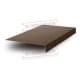 Планка карнизного свеса 200х30х2000 ECOSTEEL-МореныйДуб-0.5