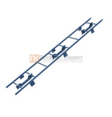 Лестница кровельная Эконом РПФ-ЛСК-2900 (6 кроншт.)