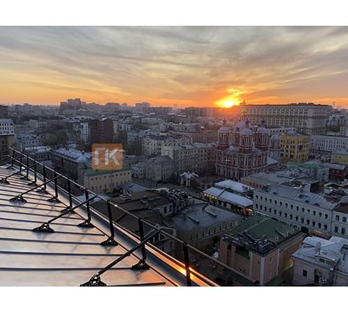 Ограждение кровли ХК универс H=900 L=2000мм (ТУ) Ограждение кровли ХК универс H=900 L=2000мм (ТУ)
