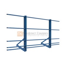 Ограждение кровли ОЦ-1200 L=2000мм+ФС+1ДТ (труба 40х20) ГОСТ 53254-2009