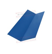 Планка ендовы верхняя простая 145х145х2000 Полиэстер Ral5005-0.45