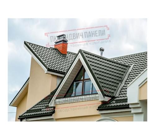 Планка ендовы верхняя 76х76х2000 Viking Ral6007-0.45 Планка ендовы верхняя 76х76х2000 Viking Ral6007-0.45