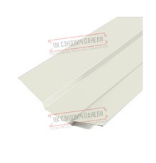 Планка ендовы верхняя 76х76х2000 Norman Ral9003-0.5