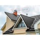 Планка ендовы верхняя 76х76х2000 Viking E Ral9005-0.5