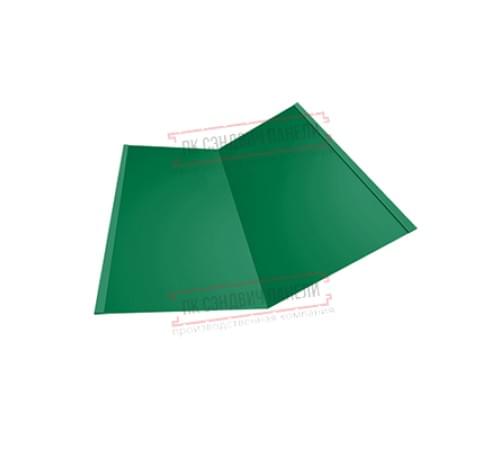 Планка ендовы нижняя 298х298х2000 Полиэстер Ral6029-0.45 Планка ендовы нижняя 298х298х2000 Полиэстер Ral6029-0.45