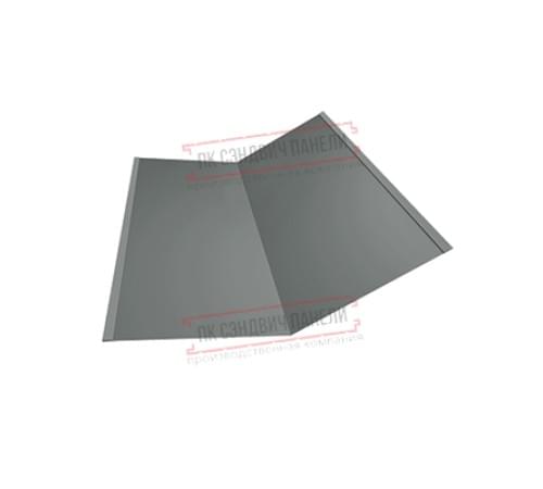Планка ендовы нижняя 298х298х2000 Полиэстер Ral7005-0.45 Планка ендовы нижняя 298х298х2000 Полиэстер Ral7005-0.45