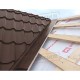 Планка ендовы нижняя 298х298х2000 Viking E Ral8017-0.5