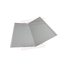Планка ендовы нижняя 298х298х2000 Полиэстер Ral9006-0.45
