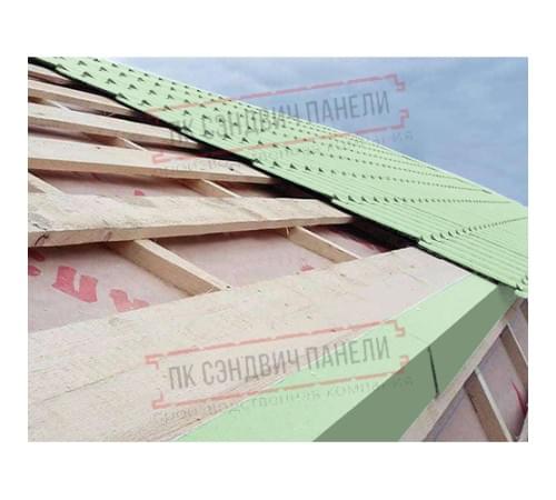 Планка карнизная 100х69х2000 ПЭ-6019-0.45 Планка карнизная 100х69х2000 ПЭ-6019-0.45