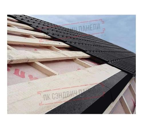 Планка карнизная 100х69х2000 Viking-9005-0.45 Планка карнизная 100х69х2000 Viking-9005-0.45