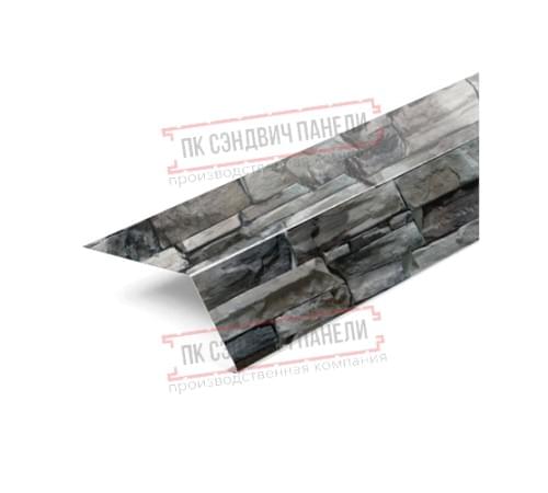 Планка карнизная 100х69х2000 ECOSTEEL-БелыйКамень-0.5 Планка карнизная 100х69х2000 ECOSTEEL-БелыйКамень-0.5
