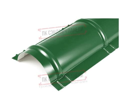 Планка конька круглого R110х2000 ПЭ-6002-0.5 Планка конька круглого R110х2000 ПЭ-6002-0.5