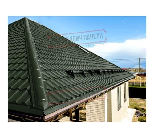 Планка конька круглого R110х2000 Viking E-6007-0.5 Планка конька круглого R110х2000 Viking E-6007-0.5