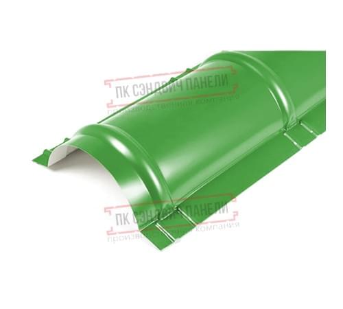 Планка конька круглого R110х2000 ПЭ-6018-0.5 Планка конька круглого R110х2000 ПЭ-6018-0.5