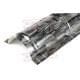 Планка конька круглого R110х2000 ECOSTEEL-БелыйКамень-0.5
