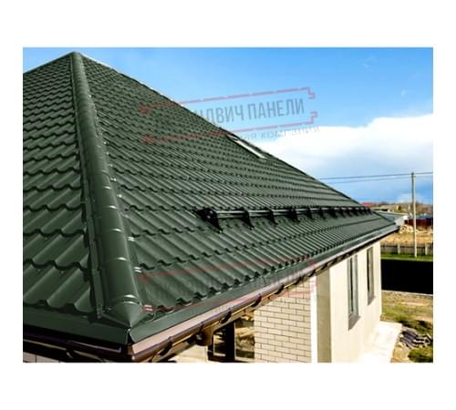 Планка конька круглого R110х2000 PURETAN-RR11-0.5 Планка конька круглого R110х2000 PURETAN-RR11-0.5