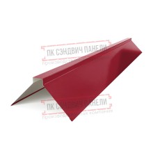 Планка конька плоского простая 145х145х2000 ПЭ-3003-0.45