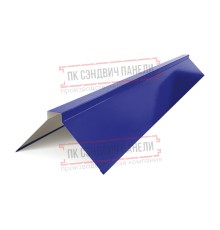 Планка конька плоского простая 145х145х2000 ПЭ-5002-0.45