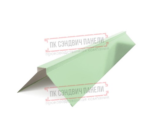 Планка конька плоского 150х150х2000 ПЭ-6019-0.45 Планка конька плоского 150х150х2000 ПЭ-6019-0.45