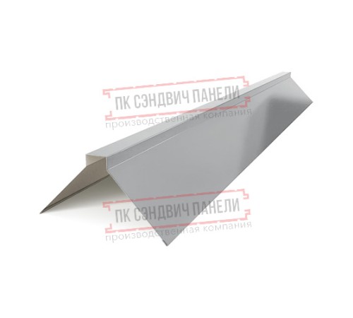 Планка конька плоского 150х150х2000 ПЭ-7004-0.5 Планка конька плоского 150х150х2000 ПЭ-7004-0.5