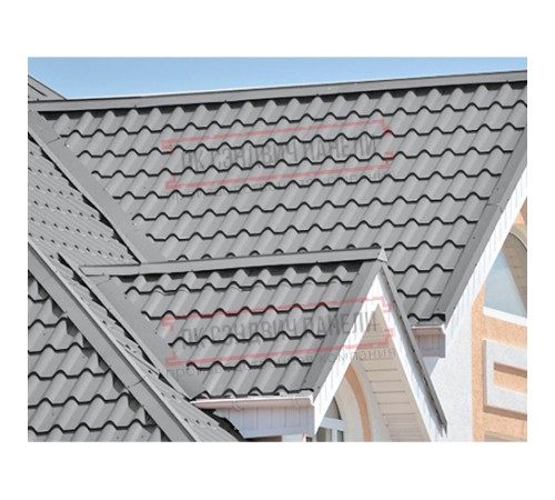 Планка конька плоского 150х150х2000 ПЭ-7004-0.5 Планка конька плоского 150х150х2000 ПЭ-7004-0.5