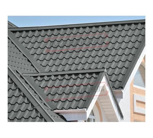 Планка конька плоского 120х120х2000 ПЭ-7005-0.45 Планка конька плоского 120х120х2000 ПЭ-7005-0.45