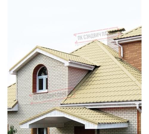 Планка примыкания нижняя 250х122х2000 ПЭ-1014-0.5