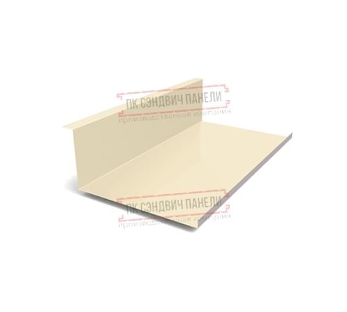 Планка примыкания нижняя 250х122х2000 ПЭ-1015-0.5 Планка примыкания нижняя 250х122х2000 ПЭ-1015-0.5