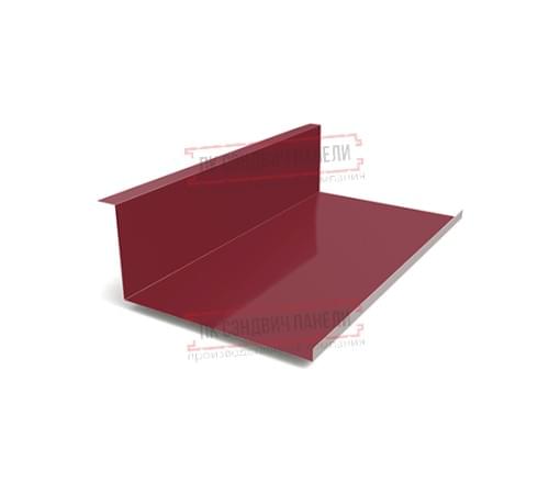 Планка примыкания нижняя 250х122х2000 Norman ПЭ-3005-0.5