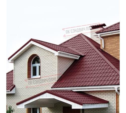 Планка примыкания нижняя 250х122х2000 Norman ПЭ-3005-0.5