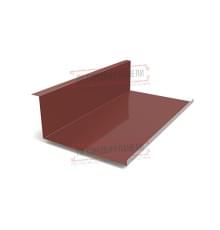 Планка примыкания нижняя 250х122х2000 ПЭ-3009-0.45