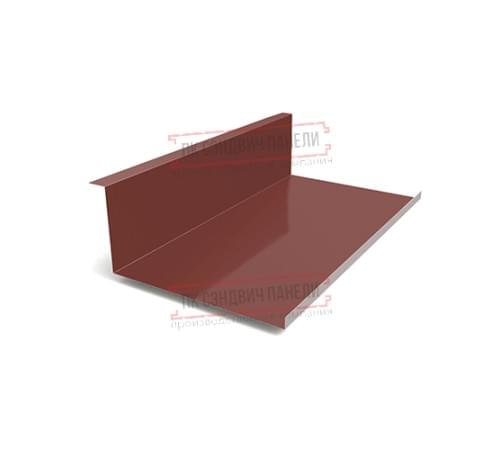 Планка примыкания нижняя 250х122х2000 PURETAN-RR29-0.5 Планка примыкания нижняя 250х122х2000 PURETAN-RR29-0.5