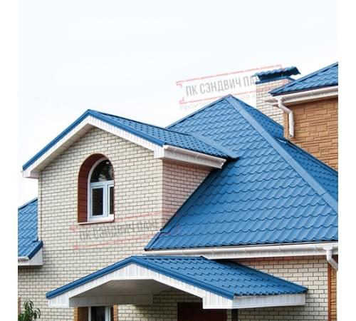 Планка примыкания нижняя 250х122х2000 Norman ПЭ-5015-0.5 Планка примыкания нижняя 250х122х2000 Norman ПЭ-5015-0.5