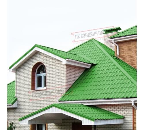 Планка примыкания нижняя 250х122х2000 Norman ПЭ-6018-0.5 Планка примыкания нижняя 250х122х2000 Norman ПЭ-6018-0.5