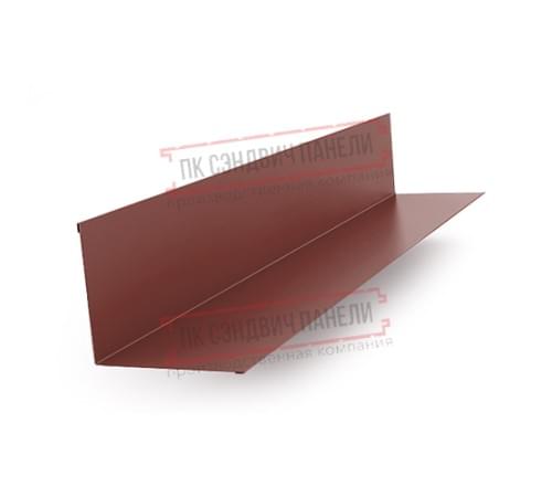 Планка примыкания верхняя 250х147х2000 ПЭ-3009-0.45 Планка примыкания верхняя 250х147х2000 ПЭ-3009-0.45
