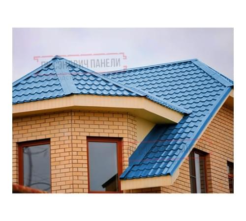 Планка примыкания верхняя 250х147х2000 ПЭ-5015-0.45 Планка примыкания верхняя 250х147х2000 ПЭ-5015-0.45